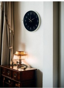 Resim 36 Cm Dekoratif Duvar Saati Açık 