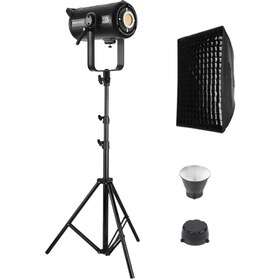 Resim GDX EXC-220C-II Full Set (Gridli 60x90 Softbox + 260 cm Kalın Işık Ayağı) 