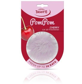 Resim Tasotti Pom Pom (Cherry) Kiraz Esanslı Ayna Altı Asma Koku 