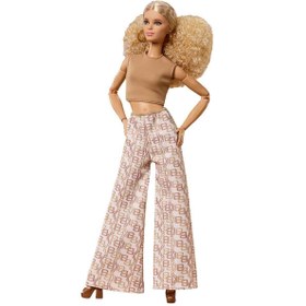 Resim Barbie İkonik Koleksiyon Bebeği Model 07 JJX26 