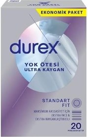 Resim Durex Yok Ötesi Ultra Kaygan 20'li Prezervatif (1 x 20 Adet) 