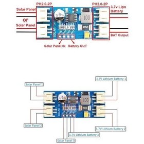 Resim Cn3791 Mppt 9v Solar Panel Şarj Cihazı Modülü-1s 3.7v Lityum Pil Mppt Şarj Kartı 