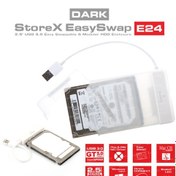 Resim Dark Storex E24 2.5" USB 3.0 Çıkarılabilir Başlıklı Şeffaf SATA Disk Kutusu (DK-AC-DSE24U3) 