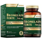 Resim Nutraxin Bromelian Forte 750 mg 60 Tablet 