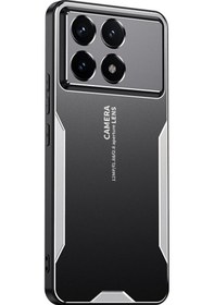Resim Csdake Xiaomi Redmi K70 Pro 5G İçin Slim-fit Pc+tpu+alüminyum Alaşımlı Telefon Kılıfı 