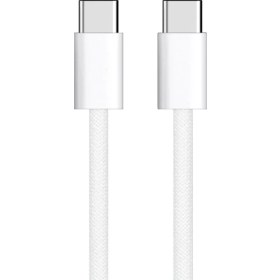 Resim Mobilite Nothing Phone (1) Uyumlu 60W Destekli Type-C To Type-C Pd Hızlı Şarj ve Data Kablosu 1 Metre Hasır Örgülü Kablo 