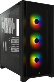 Resim CORSAIR 4000X CC-9011204-WW Gaming Mid Tower PC Kasası Corsair