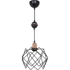 Resim Modelight Siyah Bakır Küre Koza Sarkıt Salon Yemek Odası Oturma Odası Antre Mutfak Çocuk Odası Yatak Odası 