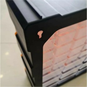 Resim La Push Concept Super Bag Mono Blok Çekmece Seti 20'li Hobby Organizer Çekmece Vida Dübel Takı Kutusu ASR-6006 