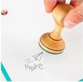 Resim Assess Store Inspire Ahşap Kaşe Seti 
