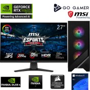 Resim Go Gamer U45DS Intel Core Ultra 5 245KF / 64GB Ddr5 6000MHZ / 2tb Nvme SSD 6000-5000MB-SN Gen4 / RTX5060TI 16GB / 240MM Sıvı Soğutma / Msı 27" 200Hz / Windows 11 Pro Masaüstü Bilgisayar 