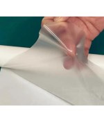 Resim BSN Tela Ütü ile Arma-Etiket Yapıştırma- Kumaş Laminasyon 100cm X 100cm 100 Micron Kalınlık 