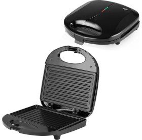 Resim Shopwave Mini Elektrikli Tost Makinesi 2 Dilim Yapışmaz Yüzey - Kilitlenebilir Kapak 