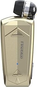 Resim docooler F520 Wireless Business BT5.3, mikrofonlu stereo kulaklık, geri çekilebilir kulak içi kulaklık, eller serbest konuşma sistemi, spor sürücü, teleskopik klips 