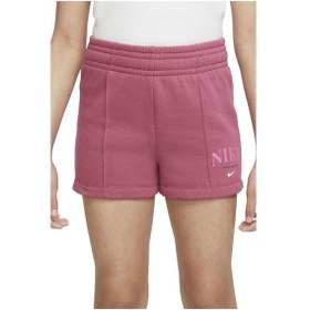 Resim Nike Sportswear Kids Shorts Pink Kız Çocuk Şortu Pembe Pembe 