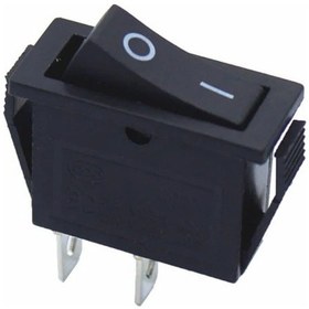 Resim Mr-114 Tekli Dar Siyah Işıksız Anahtar On-off 2p Siyah 