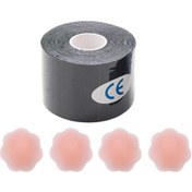 Resim Suntek Göğüs Bandı Ter Geçirmez Siyah 5 M x 5 CM Siyah 