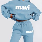 Resim Kadın MAVI Trendy Casual İki Parça Set - Zeytin Yeşili Kapüşonlu & Joggerlar ile "mavi" Harf Baskısı, Rahat Kumaş, Dış Mekan ve Partiler için Mükemmel, Casual Giyim|Trendy Casual Giyim|Rahat Fit, Kazak Kapüşonlu, MAVI, Kadınlar için Yüksek Kaliteli Kış Kazak, Kadınlar için Teknoloji Giyim, Huwapuuv Marka Giyim, Teknoloji Kazak, Teknoloji Pantolon 