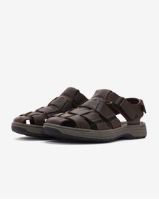 Resim Clarks Saltway Cove Kahverengi Sandalet 26176900 Kahverengi 