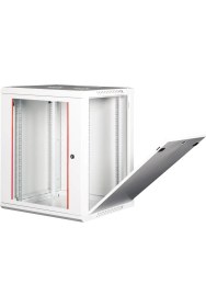 Resim Lande - 15U 19" Duvar Tipi Rack Kabinet - Genişlik: 600 mm | Derinlik: 600 mm - Açık Gri 