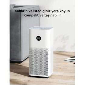 Resim Xiaomi Premium Hava Temizleyici |toz ve Polen Filtreleme | Koku Giderme | Akıllı Kontrol | 60M2 Etkili Derin Temiz Hava 