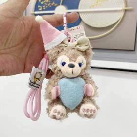 Resim OIMG Yeni 1 Adet Karikatür Çanta Çekicilik Anahtarlık Sevimli Iyi Şanslar Hediye Peluş Oyuncaklar Bebekler (Yurt Dışından) 