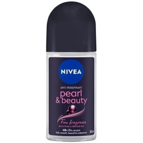 Resim Nivea Pearl&Beauty Black Kadın Roll-on Deodorant 50ml 