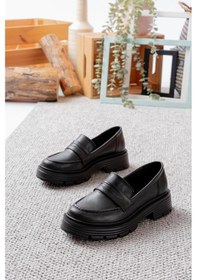 Resim Asmi Shoes Kadın Mira Loafer Günlük Ayakkabı Siyah Siyah 