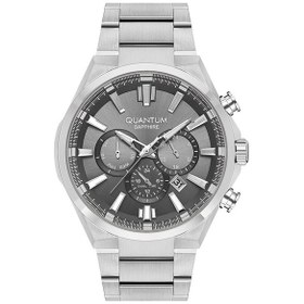 Resim Quantum Pwg1094s.360 Safir Cam Çelik Erkek Kol Saati Gümüş 