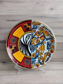 Resim Konyax Servis Tabağı Set Porselen 6 Kişilik Canga Çok Renkli 