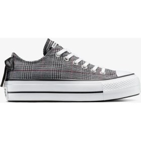 Resim Converse Chuck Taylor All Star Lift Plaid Kadın Gri SNEAKER.001 