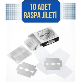 Resim Butik BFS Izzy 10 ADET Ayak Taban Nasır Yedek Jileti 