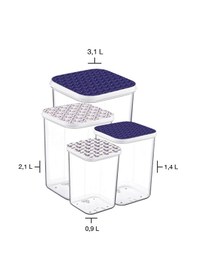 Resim Hobby Life 4'lü Uzun Funbox Saklama Kabı 
