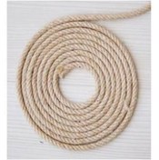 Resim Gereksiz Şeyler Dekoratif Halat 10mm Jüt Halat Kendir Urgan Halat Ip 60 Metre 