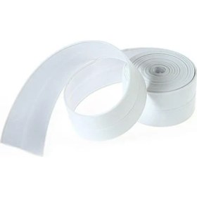 Resim Mobee Su Sızdırmaz Bant 320 cm x 38 mm Beyaz Renkli Yüksek Kaliteli PE Malzeme ile Uzun Ömürlü 