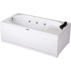 Resim Renkli Oturmalı Küvet | Jakuzi | Salacak | Sanacryl - 70x160 / Beyaz / 1 Kişilik 