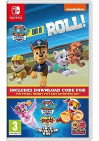 Resim Nintendo Switch Oyunu Ns Paw Patrol On A Roll + Mighty Pups: Adventure Bay'i Kurtarın Yalnızca Kodu İndirin 