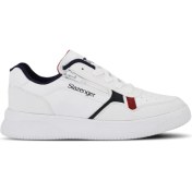 Resim Slazenger MAJORITY I Kadın Sneaker Koşu & Yürüyüş Ayakkabısı Beyaz / Lacivert 