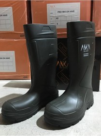 Resim Mekap Anka Pro904 Pu Çizme Uzun Haki O4 Çelik Burunsuz Tüm Nolar 