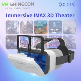 Resim VR Shinecon SC-G15 3D Sanal Gerçeklik Gözlüğü – HD Lens, Göz Koruma, Ayarlanabilir Başlık ve Havalandırmalı Tasarım 