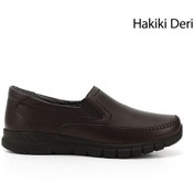 Resim Gönderi R Kadın Kahverengi Dolgu Taban Hakiki Deri Comfort Ayakkabı Ddza82842012 Kahverengi 