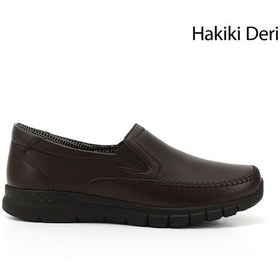 Resim Gönderi R Kadın Kahverengi Dolgu Taban Hakiki Deri Comfort Ayakkabı Ddza82842012 Kahverengi 