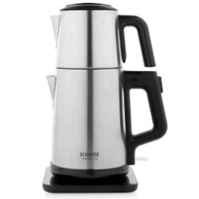 Resim Schafer Teaform Plus Elektrikli Çelik Çay Makinesi 