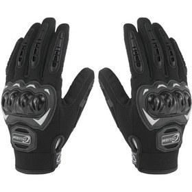 Resim Başparmak Ve İşaret Parmağı 2 Parmaklı Dokunmatik Ekran L Motosiklet Eldiveni, Kaymaz Tam Parmaklı Dokunmatik Ekran 