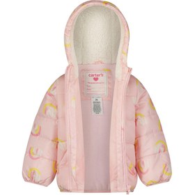 Resim Carter's Kız Bebek Mont - Pembe / 12 Ay 