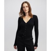 Resim İpekyol Metal Aksesuarlı Kadın Hırka (IW6250050019) 