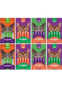 Resim Kiwi Pets Sıvı Kedi Ödül Maması 15 Gr 80 Adet 
