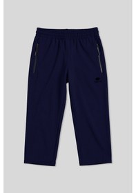 Resim Tommy Life İndigo Bağcıklı Standart Kalıp Fermuar Cepli Aktif Spor Erkek Kapri - 83096 İndigo 
