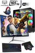 Resim İzoly Ventus 505 x Ryzen 5 5500 16GB 512GB M.2 Nvme Rtx 3060 8gb 24" 180 Hz Oyuncu Masaüstü Bilgisayarı 