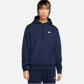 Resim Nike Sportswear Club French Terry Pullover Hooded Erkek Sweatshirt 